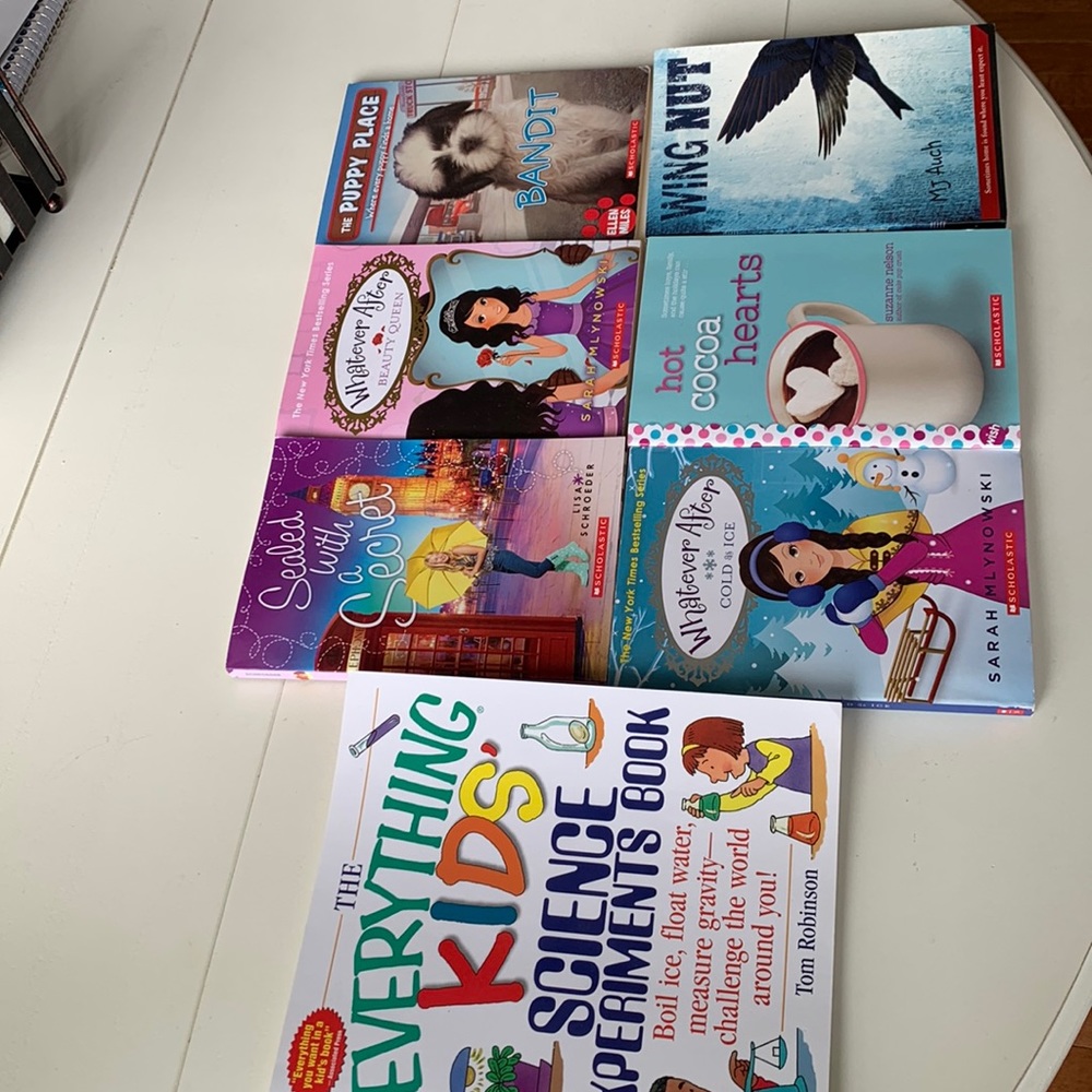 Lot/bundle of 7 kids scholastic books